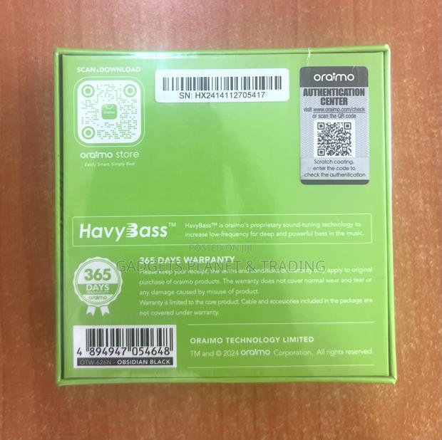 Oraimo Spacebuds N Anc True Wireless Earbuds - Otw-626n · Photo 3