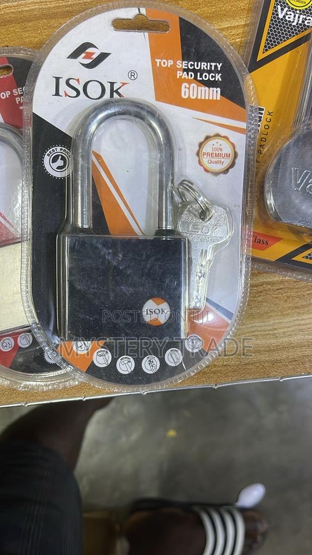 Isok Top Security Padlock 60mm · Photo 1