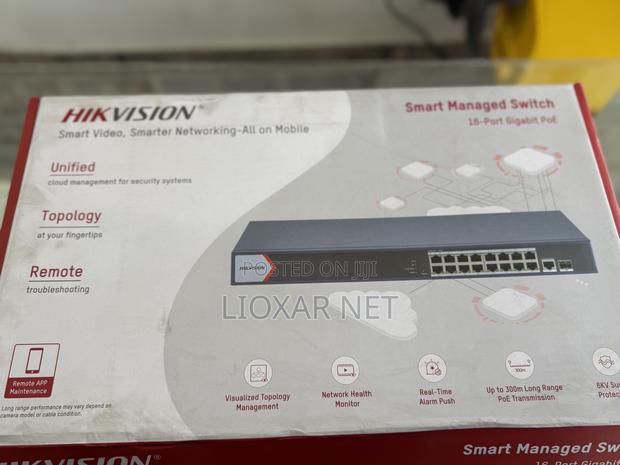 Hikvision 16ports Poe Switch · Photo 1