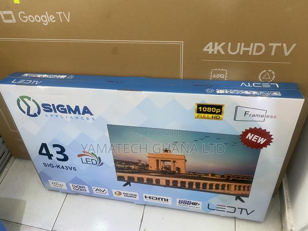Sigma 43" Digital Satellite Tv With Inbuilt Decoder I-cast · Photo 2