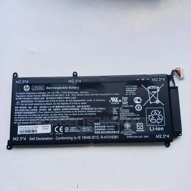 Original Hp Lp03xl Battery For Hp Envy 15-ae000 · Photo 1