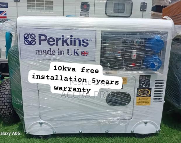 Perkins Silent Dynamic 10kva 13000wats Diesel Generator · Photo 1