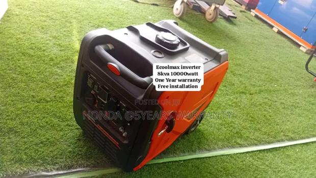 Clean Start Energy Ecoolmax Inverter 8kva 10000watt Petrol · Photo 1