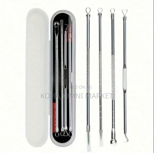 4pcs Pimple Extractor Tool Stainless Steel · Photo 4