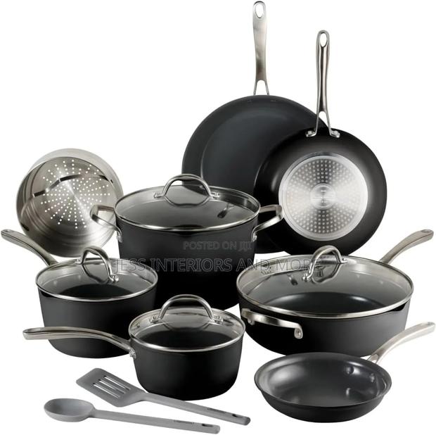 Tramontina Non-Stick 12-Piece Cookware Set With Utensils · Photo 1