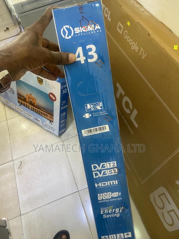 Sigma 43" Digital Satellite Tv With Inbuilt Decoder I-cast · Photo 3
