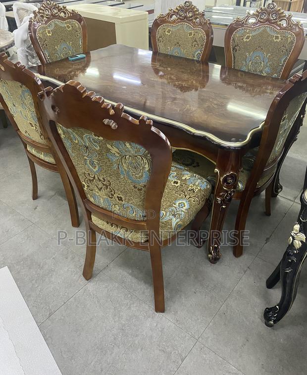 Executive Royal Wooden Dining Table Set · Photo 2
