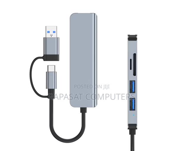 Usb C Hub 5 In1 Hub Docking Station · Photo 1