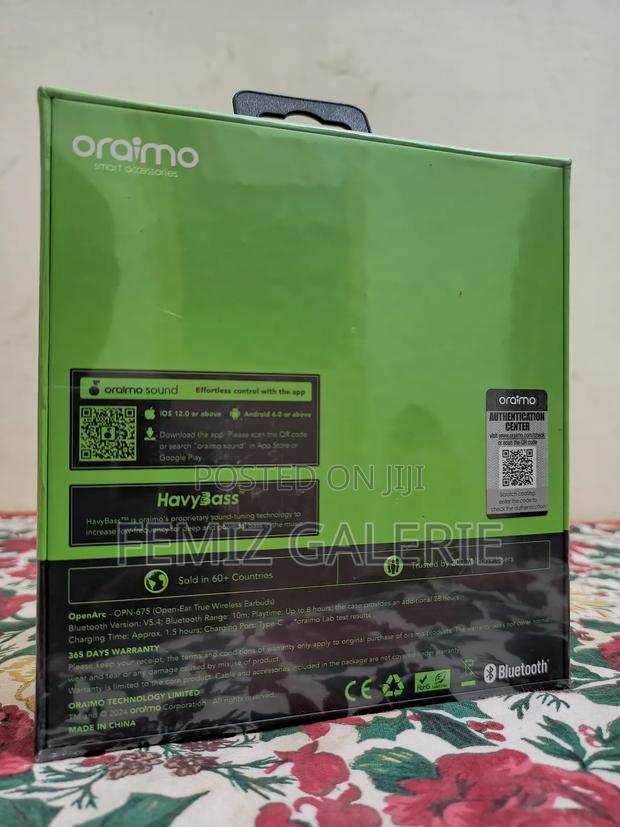 Oraimo Openarc Open-Ear Wireless Earphones · Photo 2