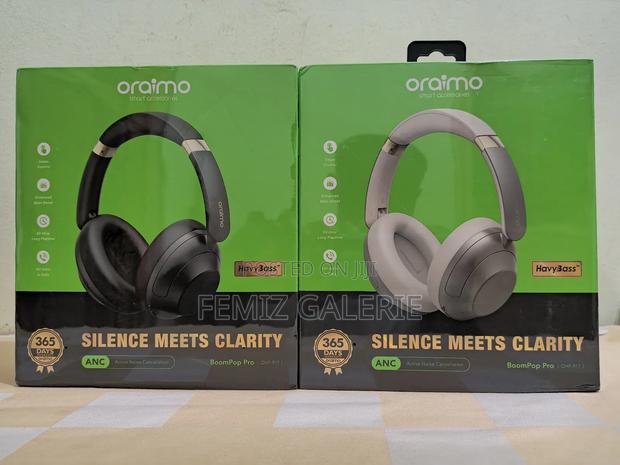 Oraimo Boompop Pro Anc Over-Ear Headphones · Photo 1