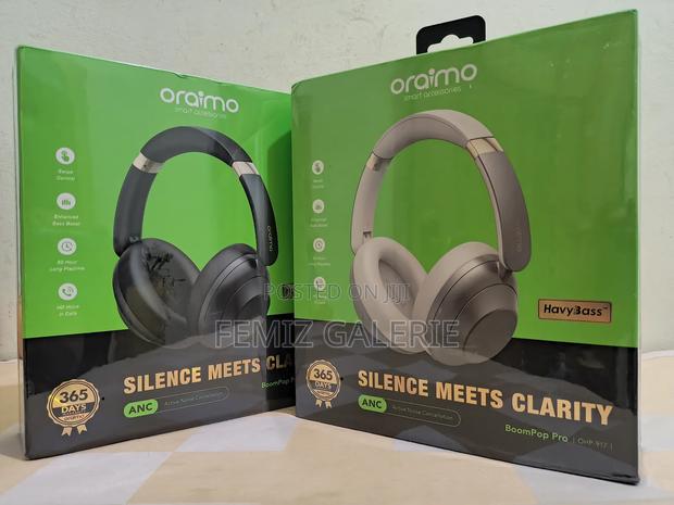 Oraimo Boompop Pro Anc Over-Ear Headphones · Photo 3