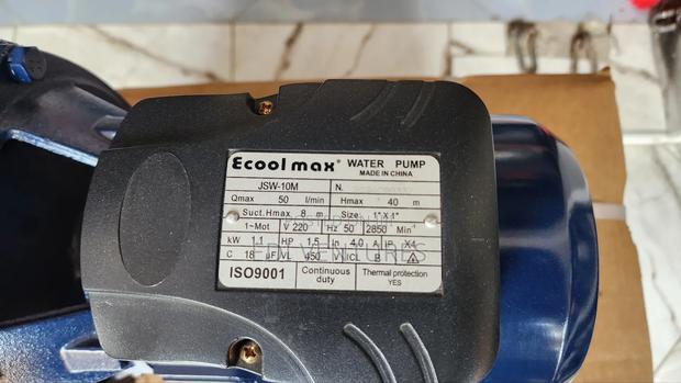 Ecoolmax 1.5hp Water Pump With Booster · Photo 3