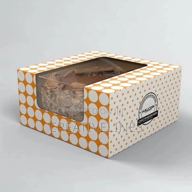 Cake Box With Windows · Photo 1