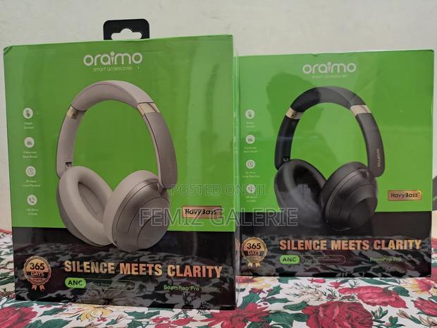 Oraimo Boompop Pro Anc Over-Ear Headphones · Photo 2