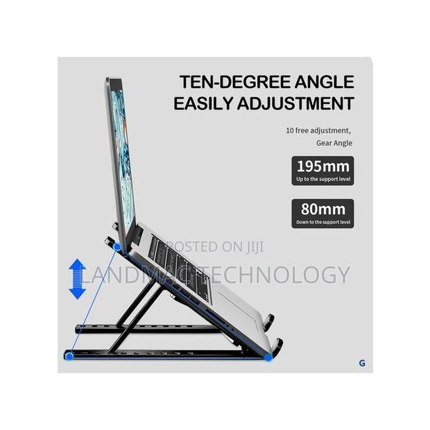 10 Speed Adjustable Laptop Stand + Phone Stand · Photo 3