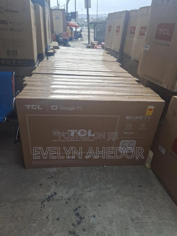 Quality TCL 55 Inches Smart TV Uhd Available as Seen · Photo 1