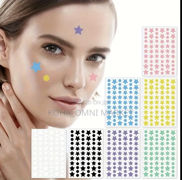5pcs Hydrocolloid Pimple Patches (Coloured Stars) · Photo 2