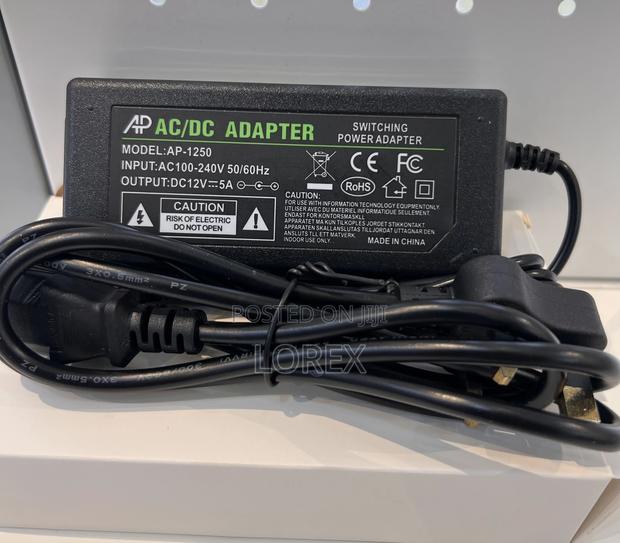 12v 5a Adapter Universal Adapter 5amps With Power Plug · Photo 2