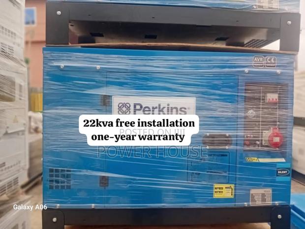 Never Out of Power Generator Diesel 22kva Generator Perkins · Photo 1