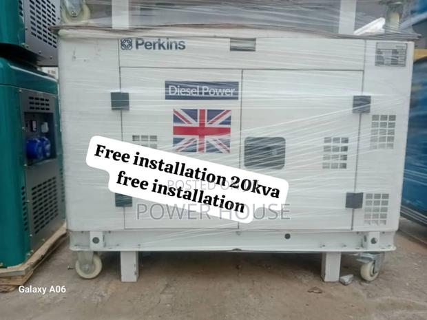 Original Perkins Generator 20kva Diesel Silent Generator · Photo 1