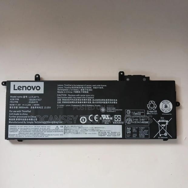 Original Lenovo L17l6p71 Laptop Battery · Photo 1