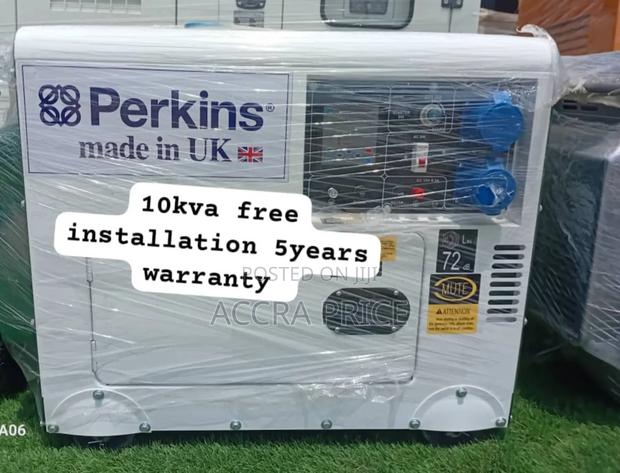 Where Power Meet Peace Perkins 10kva Diesel 13000watts · Photo 1