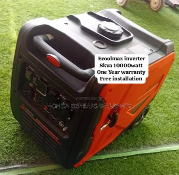 Power Plex Systems Ecoolmax Inverter 8kva 10000watt Petrol · Photo 1