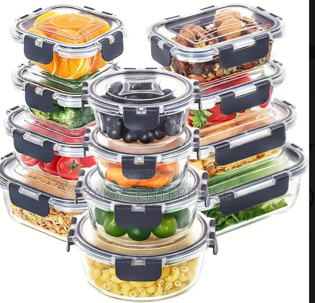 24pcs Glass Storage Air Tight Bowls · Photo 2