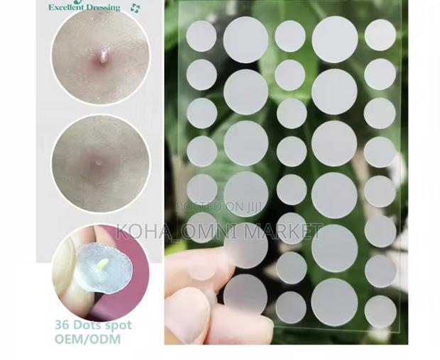 5pcs Invisible Hydrocolloid Pimple Patches · Photo 1