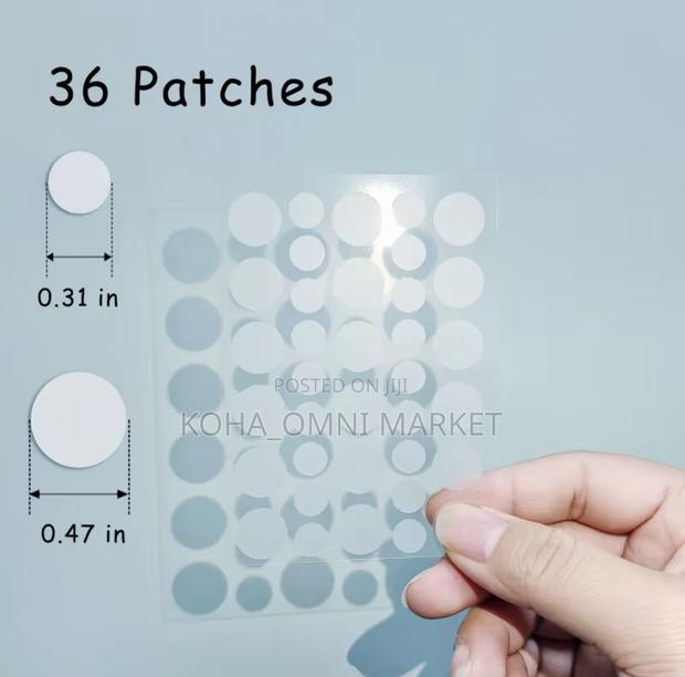 5pcs Invisible Hydrocolloid Pimple Patches · Photo 3
