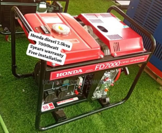 Ember Energy Hub Honda 7.5kva Generator 7000watt Diesel · Photo 1