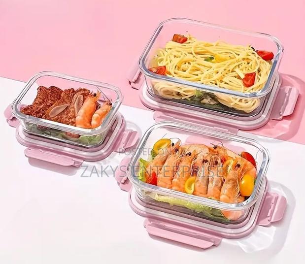 Storage Glass Bowl 3set · Photo 1