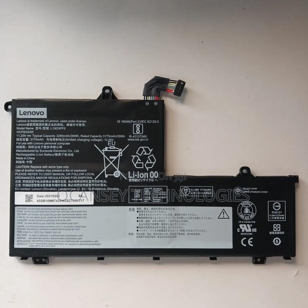 Original Lenovo L19d3pf0 Laptop Battery · Photo 1