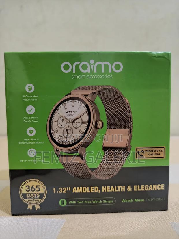 Oraimo Watch Muse 1.32” Amoled Ip68 Smart Watch · Photo 1