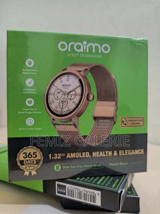 Oraimo Watch Muse 1.32” Amoled Ip68 Smart Watch · Photo 3