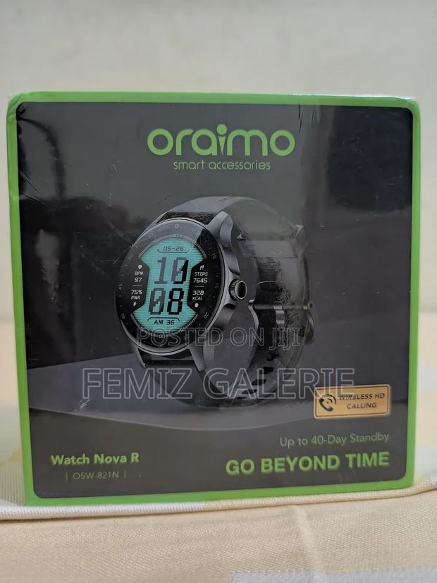 Oraimo Watch Nova R 1.39'' Panda Glass Ip68 Smart Watch · Photo 1