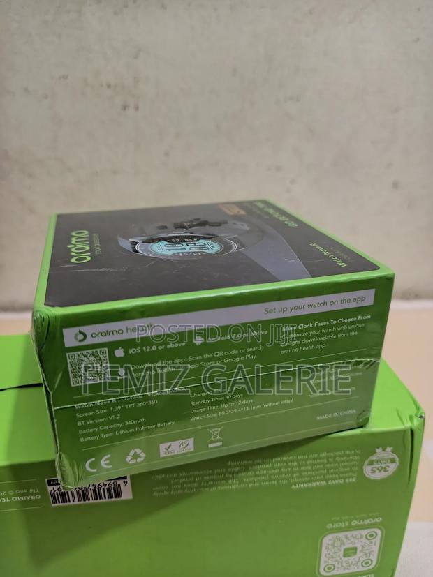 Oraimo Watch Nova R 1.39'' Panda Glass Ip68 Smart Watch · Photo 3