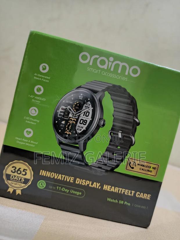 Oraimo Watch 5r Pro 1.43" Amoled 2.5d Smart Watch · Photo 1