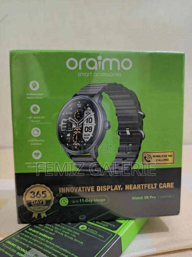 Oraimo Watch 5r Pro 1.43" Amoled 2.5d Smart Watch · Photo 3