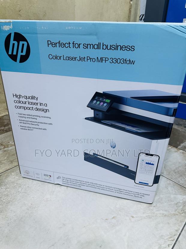 Hp Laserjet Mfp 3303fdw Wireless Black White Printer · Photo 1