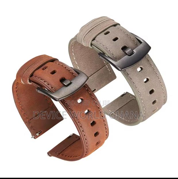Uthi Leather Strap for Samsung Watches Fossil Oriamo Huawei · Photo 4