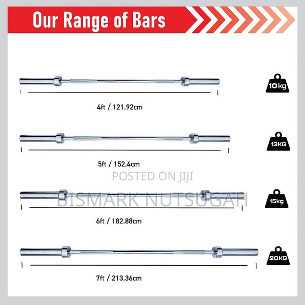 Olympic Barbell Weightlifting Bar · Photo 7