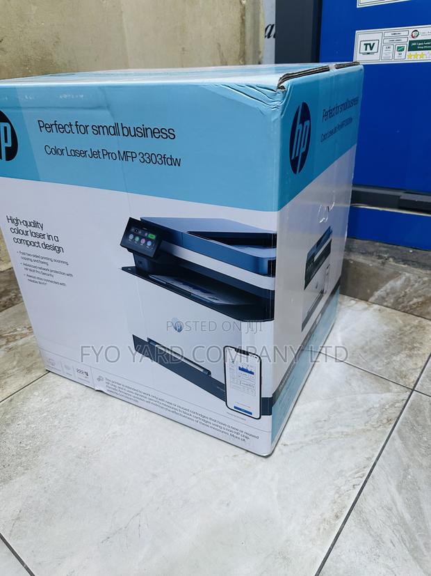 Fast Two Sided Printing Hp Laser Jet Mfp 3303fdw Printer · Photo 1