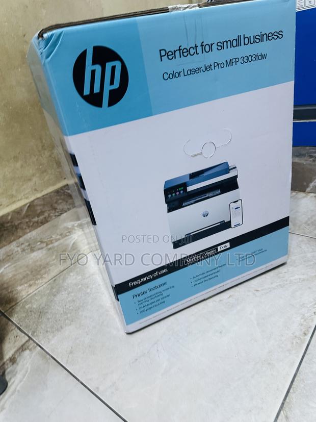 Multi Paper Printing Hp Black White Wireless Printer · Photo 1