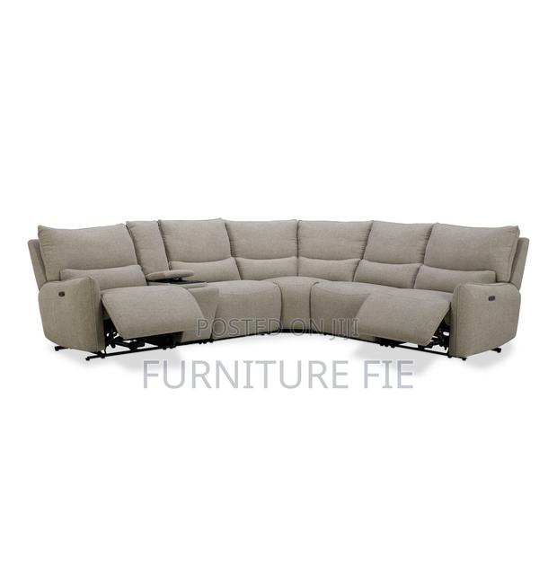 Olper 6-Pc. Fabric Sofa With Power Recliners,Console-Usa. · Photo 6