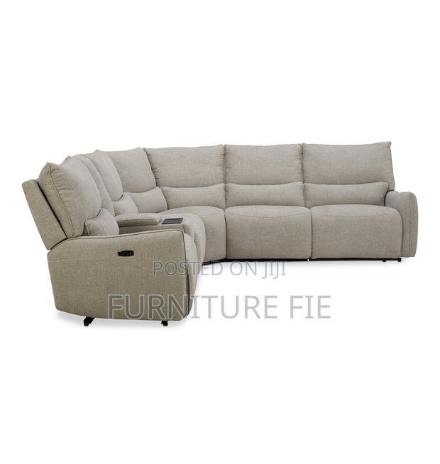 Olper 6-Pc. Fabric Sofa With Power Recliners,Console-Usa. · Photo 8