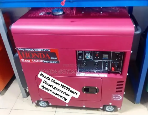 Smart Generator Honda 15kva 16500watt Diesel 15kva · Photo 1