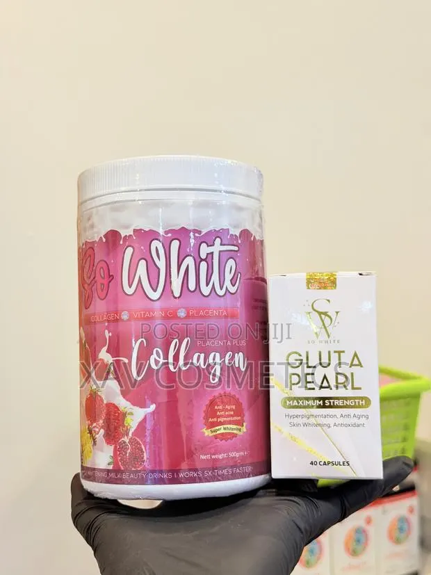So White Collagen and Gluta Pearl Supplement · Photo 1