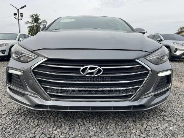 Hyundai Elantra Sport 2018 Gray · Photo 1