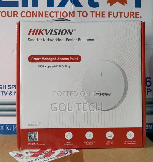 Access Point Smart Managed Ap 3000 MBPS Wifi 6 Hikvision · Photo 2